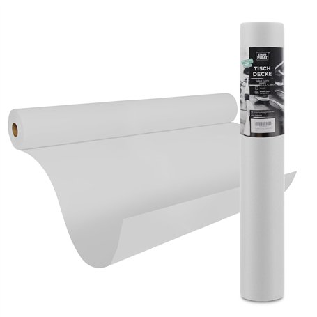 STAUBPIRAT Airlaid Rouleau de nappe - Qualité gastronomique - 65 g par m² - Décoration facile pour votre fête