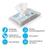 SomnoSept Lot de 3 paquets de 72 lingettes nettoyantes pour masque CPAP sans parfum