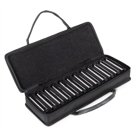 Classic Cantabile AHBS-12 Alabama Blues Harmonica Set de 12 pièces