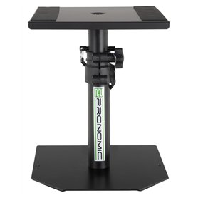 Pronomic SLS-36P BK Statif de Table pour Haut-parleurs - Support de Table Enceintes de Monitoring Studio - Pieds métallique - En