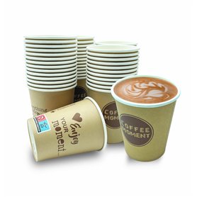 clearfee Gobelets à café jetables de qualité supérieure - 200 ml - 0