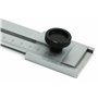 PIMALDAUM® Mètre de précision 0-200 mm, DIN 2275 en acier chromé mat pour un marquage et un traçage précis des marquages et de