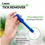 MYDAISY Élingue anti-tiques pour chiens - Facile à transporter - Enlève les nymphies et les tiques adultes avec facilité - Pour 