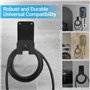 Tera Support de câble de Charge EV : Support Mural Robuste Crochet en J avec vis pour protéger Organiser Le câble de Charge de V