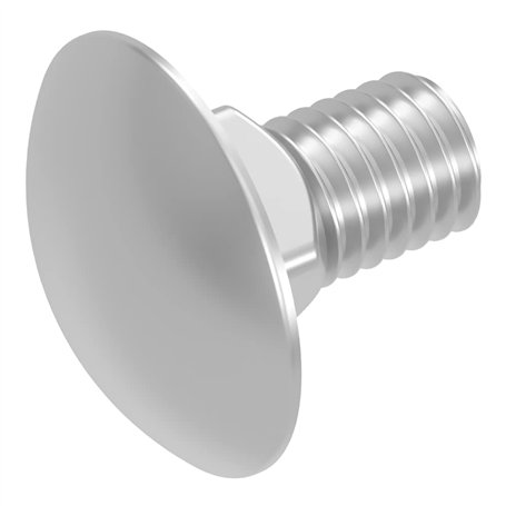 SECCARO Lot de 20 vis de serrure M10 x 20 mm