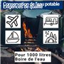 1 x 100 ml de traitement de l'eau potable pour 1000 litres - Empêche les germes - Pur et sûr - Pour caravane, camping, réservoir