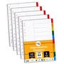 perfect line plastique Intercalaires classeur DIN-A4
