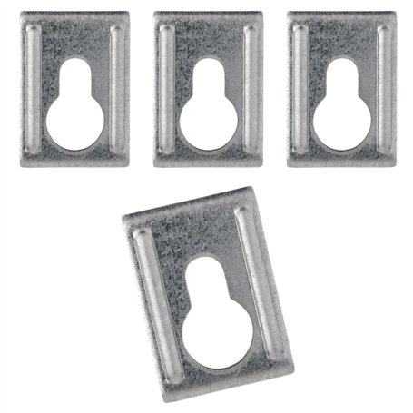 103693 Lot de 4 supports muraux pour IKEA PAX KALLAX METOD Plaque de montage murale Convient comme pièce de rechange pour IKEA P