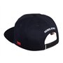 Nebelkind Casquette snapback homme femme VHS bleu foncé taille unique taille réglable unisexe casquette de baseball cassette str