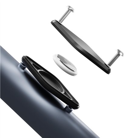 GRAPID Support de vélo pour Apple AirTag Support Universel pour Tracker antivol – Étui d'accessoires – Vis de sécurité – Protect