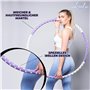 Whoola - Cerceau Hula Hoop pour adulte I Pneu Hoola Hoop de haute qualité pour les débutants | Noyau en acier inoxydable de qual