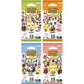 Nintendo Animal Crossing Amiibo Cartes – Série 1–4 – Lot de 4 – 12 cartes au total Nintendo Animal Crossing Amiibo Cartes – Série 1–4 – Lot de 4 – 12 cartes au total