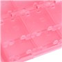 VIFER 28 en 1 Jeu Carte Mémoire Étui PP en Plastique Nintendo Carte Cartouche Boîte de Rangement pour Nintendo 3DS DSL DSI LL(Ro