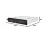 SilverStone SST-RM21-304 - Châssis de serveur monté en rack 2U, prenant en charge 4x HDD / SSD SAS / S3.5 "