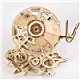 UGEARS Puzzle 3D en Bois - Puzzle Adulte - Modèle de Globe terrestre 3D Rotatif - Kit de Construction mécanique en Bois - Globe 