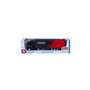 Burago-1/43 Street Fire-Camion avec remorque Mercedes Benz Actros Yokohama-Rouge et Noir, 31460, Motifs et Couleurs Assorties B1