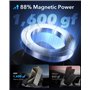 ESR 15W Support Telephone Voiture Magsafe, Chargeur Magsafe Voiture sans Fil, Support Telephone Magnétique pour iPhone 16/15/14/