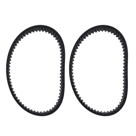 OTOTEC 2610389040 HTD201-3M Lot de 2 courroies d'entraînement en caoutchouc à 67 dents à boucle fermée compatible avec SKIL 1500