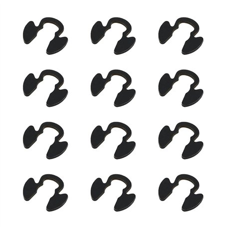 OTOTEC Lot de 12 clips E de rechange pour actionneur de turbocompresseur compatible avec Garrett T2 T28 Turbo