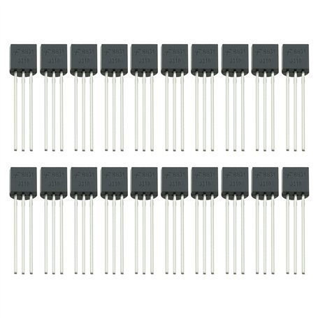 20pcs J310 Transistor N-Channel 24mA 25V pour Électronique DIY Projet Amplificateur Panneau Solaire Chargeur Circuit Développeme