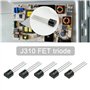 20pcs J310 Transistor N-Channel 24mA 25V pour Électronique DIY Projet Amplificateur Panneau Solaire Chargeur Circuit Développeme