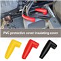 OTOTEC 12 Pièces Couvercle de Protection en PVC pour Terminal de Démarrage électrique Couvercle de Protection en PVC pour Termin