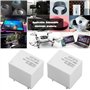 OTOTEC Lot de 4 Petits Relais de Puissance HF3FA 012-ZTF Relais de Puissance à 5 Broches DC 12 V 10 A 250 V Adapté à La Domotiqu
