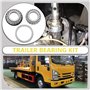 OTOTEC 1 Jeu de Roulements de Remorque Pièce de Rechange L44643 L44610 L44600LA Convient Aux Remorques Roulements à Rouleaux Con