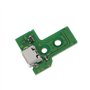 EMSea 4X JDS-040 Remplacement de Carte d'interface Assemblage du Port de Charge Compatible avec PS4 Pro Adaptateur Micro USB Cha
