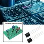 EMSea 200pcs BC547 TO-92 NPN Transistor 0.1A 45V pour Projet de Bricolage Électronique Panneau Solaire Chargeur Circuit Développ
