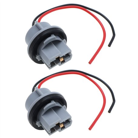 EMSea Lot de 2 Douilles d'ampoule T20 7440 - Adaptateur de Support de Lampe - Connecteur de câblage pré-câblé pour Voiture