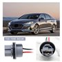 EMSea Lot de 2 Douilles d'ampoule T20 7440 - Adaptateur de Support de Lampe - Connecteur de câblage pré-câblé pour Voiture, Cami