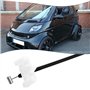EMSea Lot de 2 câbles de poignée de porte extérieure de voiture 0001973V005 Compatible avec Smart 450 Fortwo Coupé 450 1998-2007