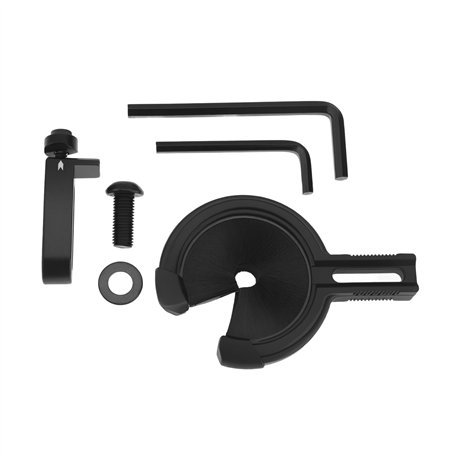 EMSea 1 Repose-flèche de Tir à Arc avec Clé Accessoires Arc de Chasse Repose-flèche en Biscuit Moustache Adapté Aux Arcs à Pouli