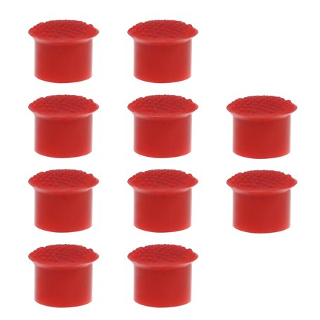 YINETTECH 10x Caoutchouc TrackPoint Clavier Souris Capuchon Rouge avec Dôme Souple et Pointeur pour Ordinateur Portable Compatib
