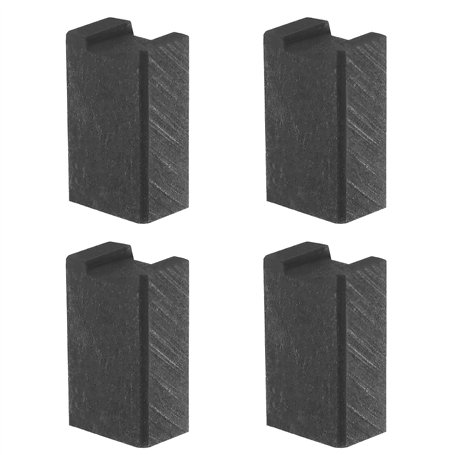 YINETTECH Lot de 2 paires de balais de charbon pour moteur compatibles avec machines à café Siemens EQ EQ5 EQ6 EQ7 EQ8 4 x 6 x 1