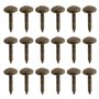 YINETTECH Lot de 200 clous ronds à tête bombée en laiton antique pour meubles