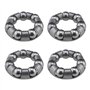 YINETTECH 4pcs de Retenue de Roulement à Billes de Vélo 7 Boules Accessoires de Réparation de Vélo Cage de Roulement à Billes Ro