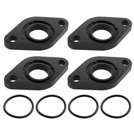 YINETTECH 4 Lot Joints Collecteur Admission de Carburateur pour Scooter 50 CC Tampon en Bakélite Compatible avec ATU Compatible