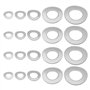 YINETTECH 250 Pièces Rondelles Ondulées Ressort 304 Rondelle Ondulée en Acier Inoxydable DIN 137 B Rondelle à Ressort M5 M6 M8 M