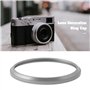 YINETTECH 1 Bague de Décoration d'objectif d'appareil Photo Bague d'adaptation de Capuchon d'objectif d'appareil Photo en Alliag