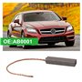 YINETTECH 2 Paires Balais de Charbon d'alternateur AB0001 Compatible avec Mercedes-Benz Vario 1996-2013 Bus