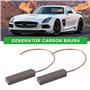 YINETTECH 2 Paires Balais de Charbon d'alternateur AB0001 Compatible avec Mercedes-Benz Vario 1996-2013 Bus