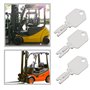 VGOL Lot de 10 clés de Chariot élévateur 166 1430 186304 51335040 A214062 compatibles avec Clark Compatible avec Hyster Compatib