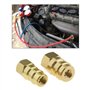 VGOL Lot de 2 adaptateurs R12 vers R134A côté Bas et Haut R12 vers R134A - Connecteur rétro Compatible avec la Plupart des véhic