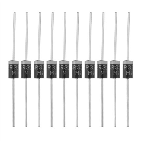 VGOL Lot de 50 Diodes de Redressement à Barrière Schottky SR3200 (S3200) DO-201 200 V 3 A 57
