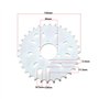 VGOL 1 Pignon de Vélo Motorisé 32T 135 Mm Kit de Montage de Pignon à 9 Trous Compatible avec Vélo Motorisé 49cc 50cc 66cc 80cc