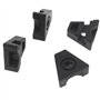 Jvareaty 4 PièCes Voiture Toit Ouvrant FenêTre Curseur Kit de RéParation Pince pour Cla Une C E Class W176 W177 W205 C207 C117 6