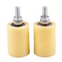 2PCS 50X70Mm PP en Acier Plat Roulement une Rouleaux Roue de Guidage 6201 M12 Vis pour Porte Coulissante éLectrique