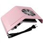 Geieold Nail Aspiration Collecteur de PoussièRe Ventilateur Aspirateur Manucure Machine Outils Art Manucure Salon Outils Rose EU